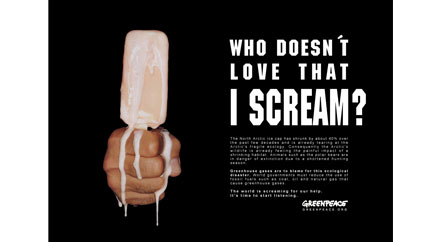Greenpeace advertising