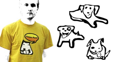 Tienes Kas dog illustrations